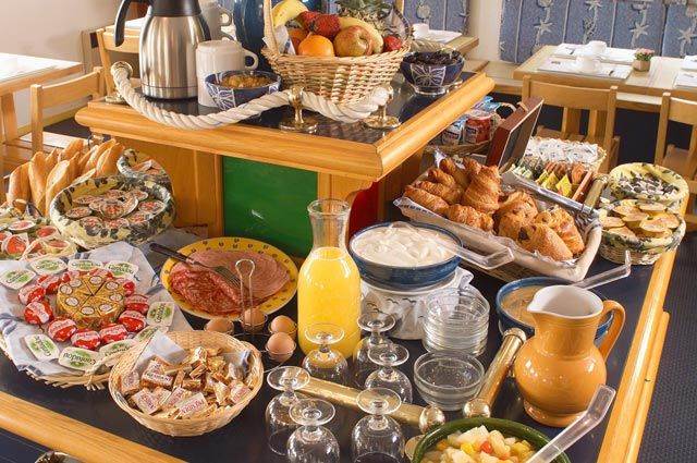 Salle de petit-déjeuner Hôtel Stars Antibes France
